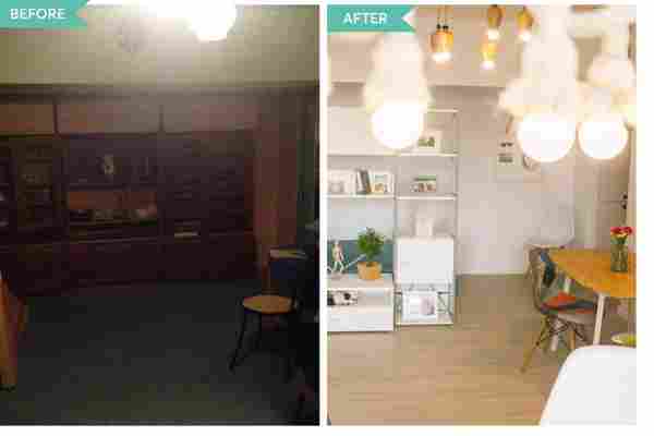 Before&after: apartament nerenovat de 40 de ani, transformat complet cu 15.000 euro