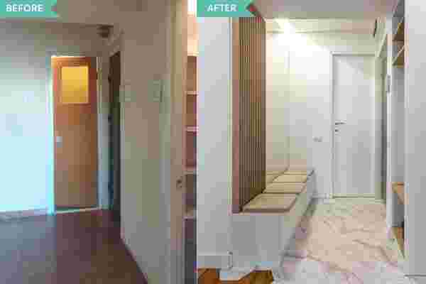 Before&after: apartament cu 4 camere din Drumul Taberei, renovat și amenajat cu 45.000 de euro