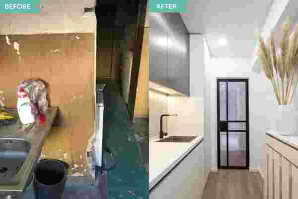 Before&after: cum aratÄ un apartament din anii â40 renovat pentru prima datÄ Ã®n 2019