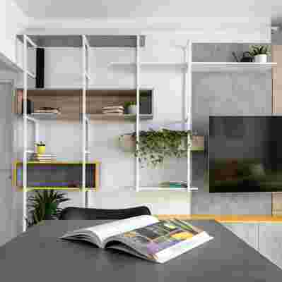 Apartament cu trei camere din Titan, amenajat cu 15.000 euro în stil scandinav
